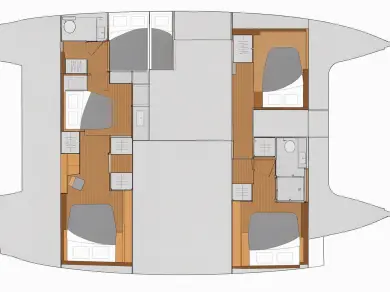 Pronájem Katamarán v Road Town -Fountaine Pajot Tanna 47