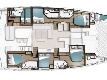 Pronajmout si Leopard Catamarans / Robertson & Caine Leopard 52 v Furnari