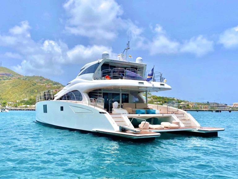 Sunreef CASA BLANCA jednotlivci a charterové společnosti v Saint Thomas Island