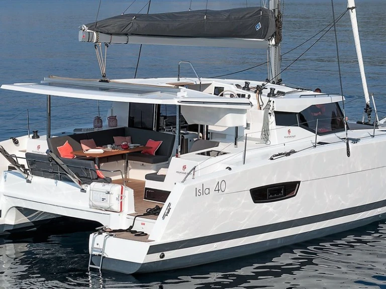 Pronajmout Katamarán se skipperem či ne Fountaine Pajot v Paros (ostrov)