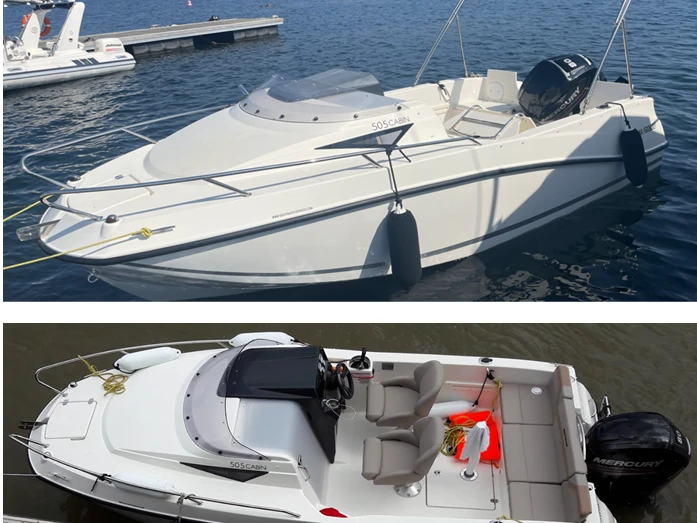 Pronájem Motorová loď v Nort-sur-Erdre -Quicksilver Activ 505 Cabin