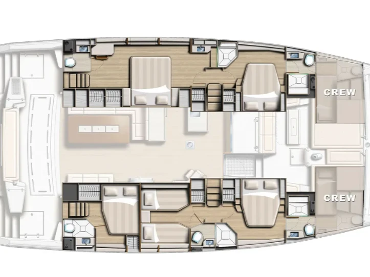 Pronájem lodi Bali Bali 5.4 v Eden Island na Samboatu
