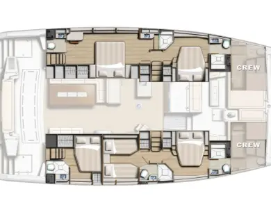 Pronájem lodi Bali Bali 5.4 v Eden Island na Samboatu