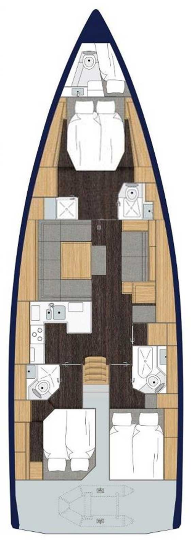 Pronajmout si Bavaria Cruiser 50 v Split
