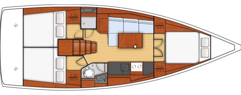 Pronájem lodi Bénéteau Oceanis 38.1 v Biograd Na Moru na Samboatu