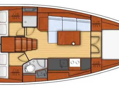 Pronájem lodi Bénéteau Oceanis 38.1 v Biograd Na Moru na Samboatu