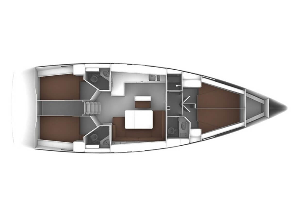 Pronájem lodi Bavaria Cruiser 46 v Biograd Na Moru na Samboatu