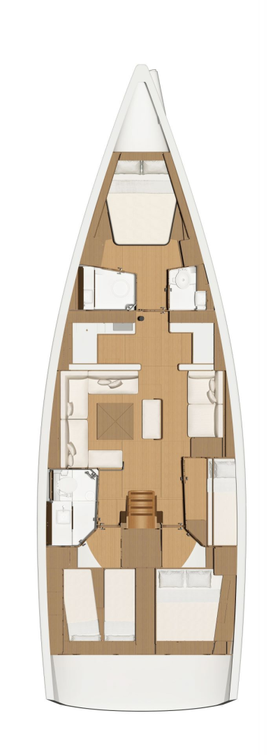 Pronajmout si Dufour Dufour 520 Grand Large v Cecina