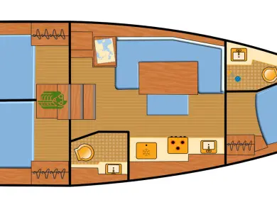 Pronajmout si Bénéteau Oceanis 37.1 v Pula