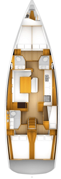 Pronájem Plachetnice v Alimos -Jeanneau Sun Odyssey 519