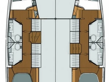 Pronajmout si Fountaine Pajot Lucia 40 v Trogir