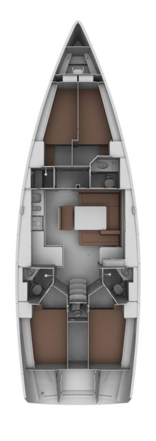 Pronájem jachty v Sukošan -Bavaria Cruiser 46 na Samboatu