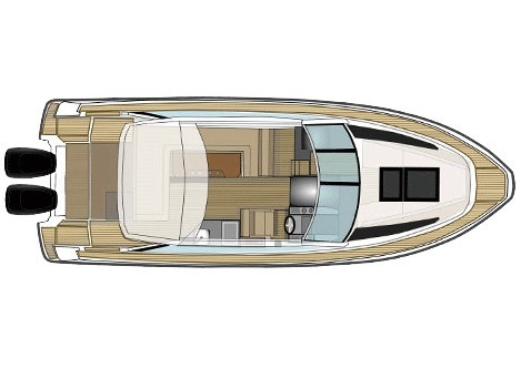 Pronájem jachty v Sukošan -Nimbus Group Flipper 900 ST na Samboatu
