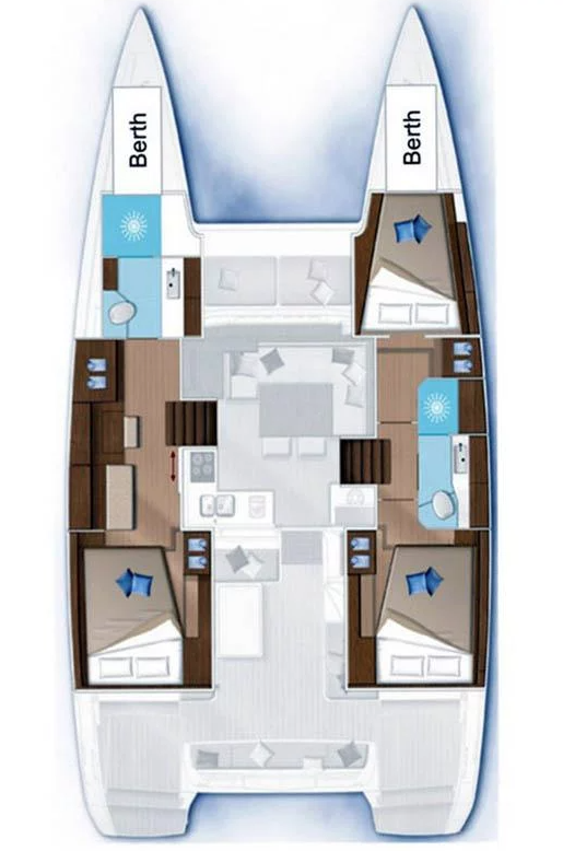 Pronájem lodi Marina (City) lákavé ceny Lagoon 40