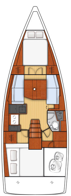 Bénéteau Oceanis 38.1 jednotlivci a charterové společnosti v Road Town