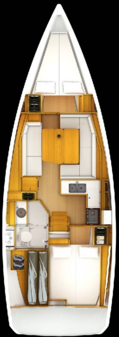 Pronájem Plachetnice v Road Town -Jeanneau Sun Odyssey 389