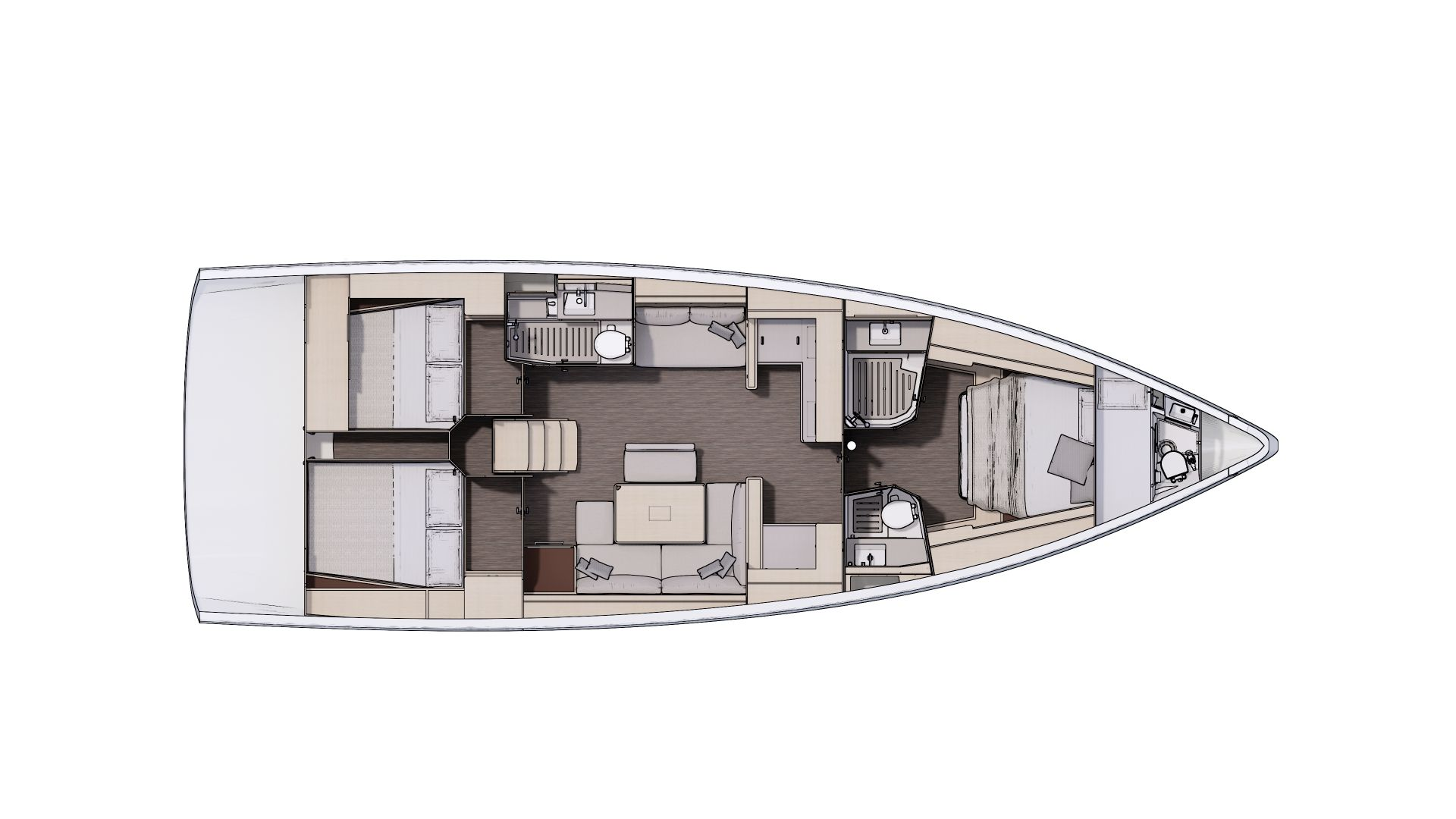 Pronájem Plachetnice v Annapolis -Dufour Dufour 470