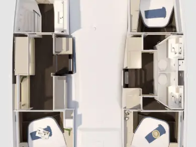 Pronájem Katamarán v Road Town -Fountaine Pajot Fountaine Pajot FP 41 Maesto 3 