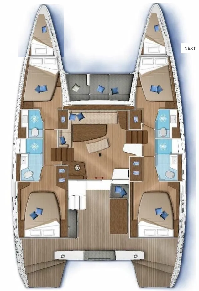 Pronajmout si Lagoon Lagoon 42 v Preveza