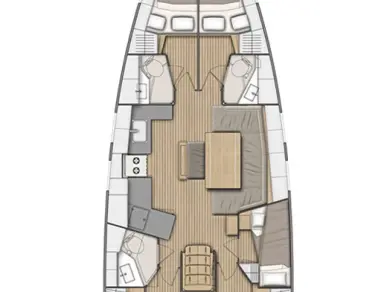 Pronajmout si Bénéteau Oceanis 46.1 v Preveza