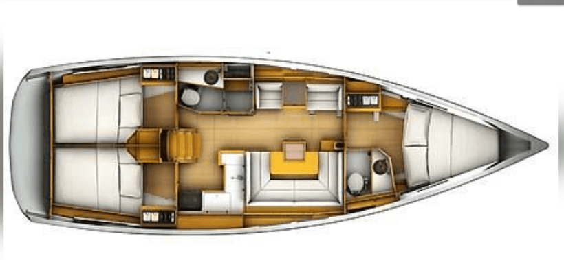 Pronajmout si Jeanneau Sun Odyssey 419 v Parish of Saint George