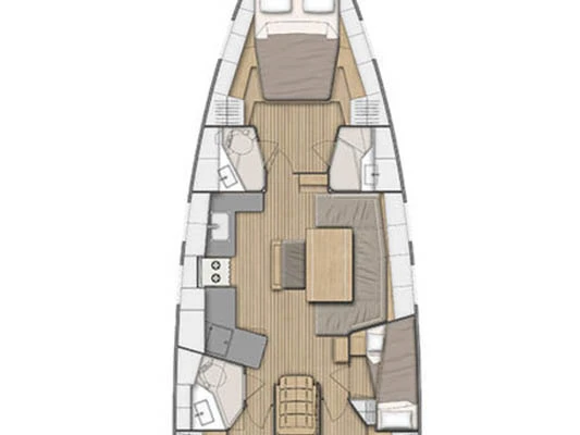 Pronajmout si Bénéteau Oceanis 46.1 v Alimos