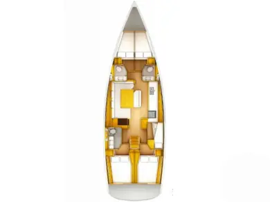 Pronájem Plachetnice v Kaštela -Jeanneau Sun Odyssey 519