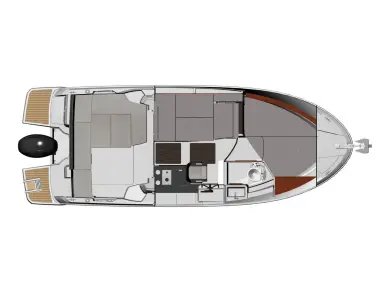 Pronájem jachty v Biograd Na Moru -Jeanneau Merry Fisher 795 na Samboatu