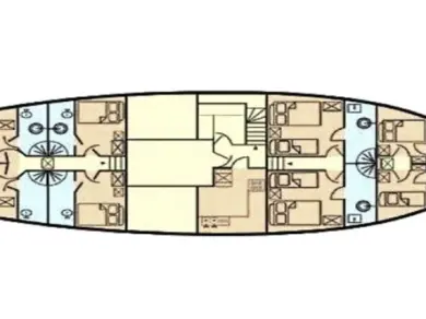 Pronájem lodi Yener-Yachts Queen of Adriatic v Kaštel Gomilica na Samboatu