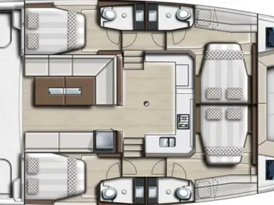 Pronájem lodi Bali Bali Catspace Voile v Ligia na Samboatu