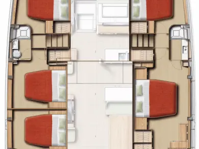 Pronájem lodi Trogir lákavé ceny Bali 5.8