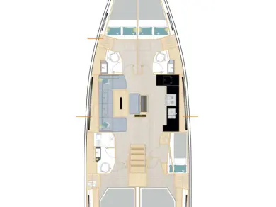 Pronájem jachty v Göcek  -Hanse Hanse 510 na Samboatu