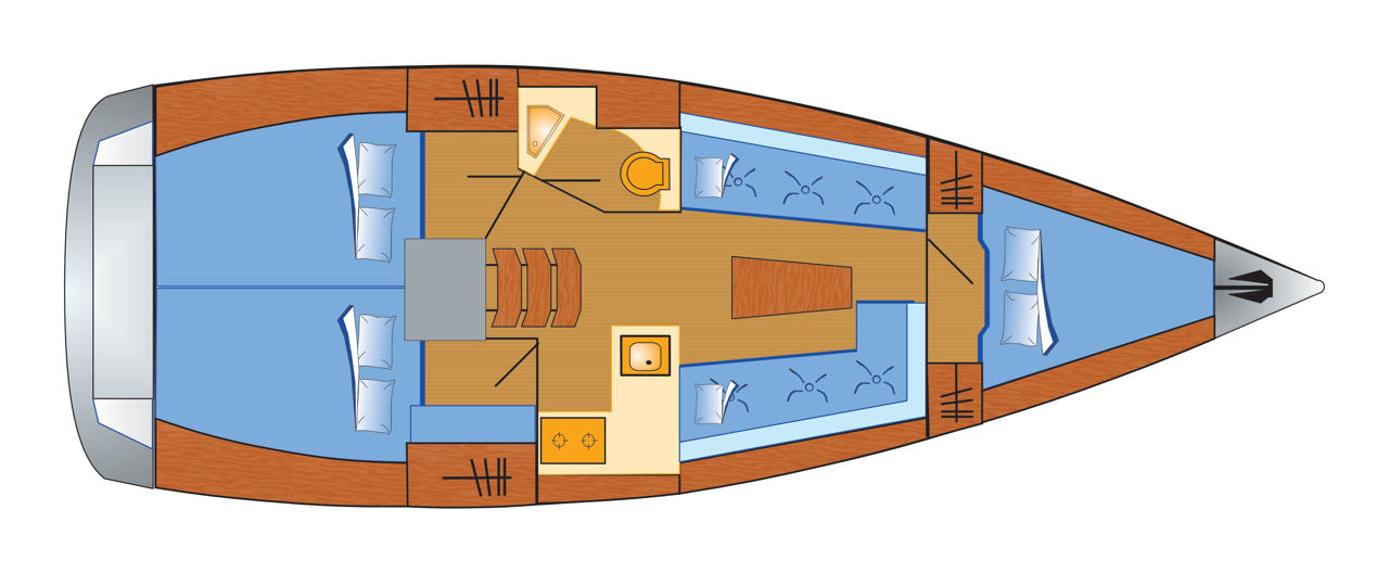 Pronajmout si Bavaria Cruiser 34 v Flensburg