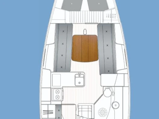 Pronájem Plachetnice Saare Yachts s licencí