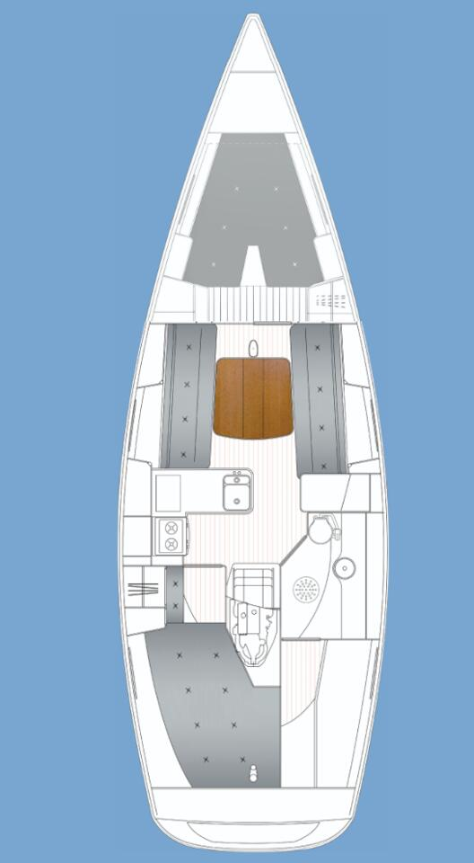 Pronájem Plachetnice Saare Yachts s licencí
