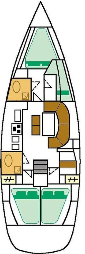 Pronájem Plachetnice v Deme of Volos -Bénéteau Oceanis 411 Clipper