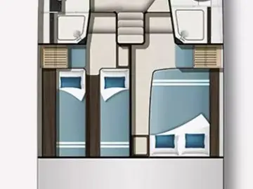 Galeon Galeon 420 Fly - 3 cab. jednotlivci a charterové společnosti v Punat