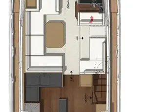 Pronájem lodi Punat lákavé ceny Prestige 520 Flybridge - 3 + 1 cab.