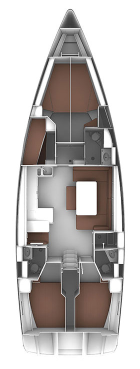 Pronájem lodi Bavaria Cruiser 51 v Split na Samboatu