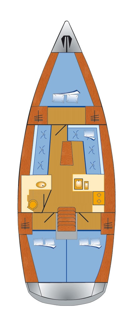 Bavaria Cruiser 37 jednotlivci a charterové společnosti v Pula