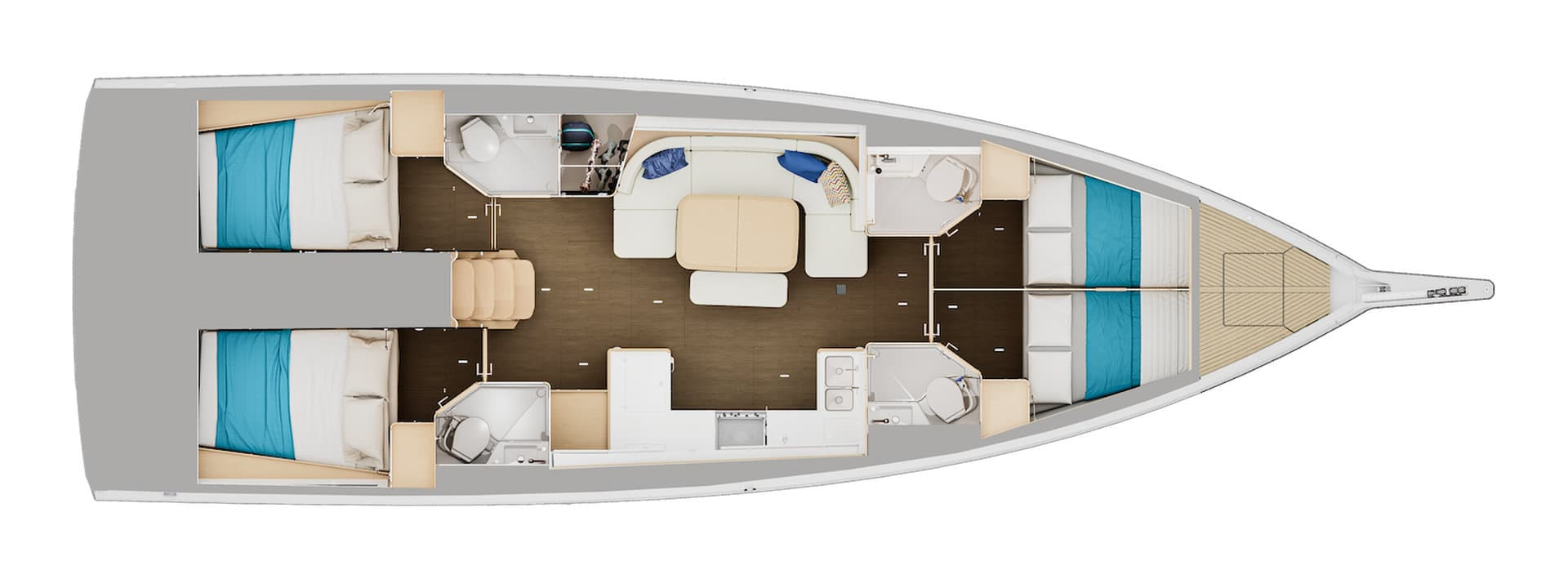 Jeanneau Sun Odyssey 455 jednotlivci a charterové společnosti v Pula
