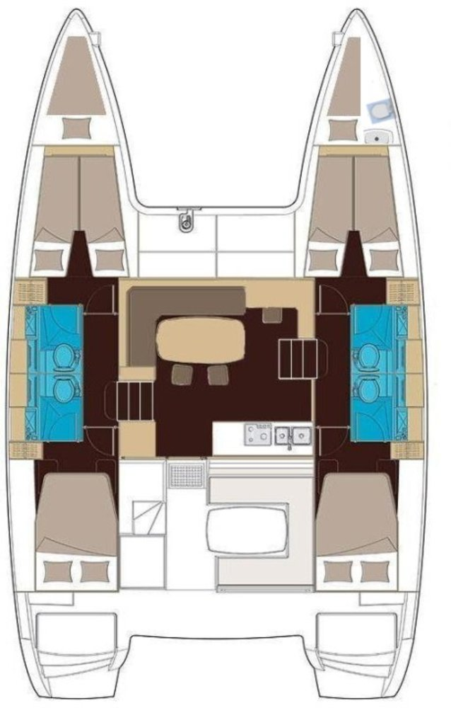 Pronajmout si Lagoon Lagoon 400 v Alimos