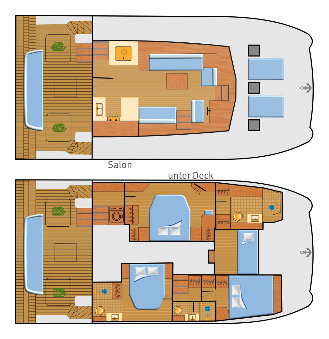 Pronajmout Motorová loď se skipperem či ne Fountaine Pajot v Palma de Mallorca