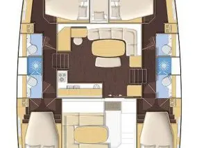 Pronájem lodi Lagoon Lagoon 420 v Alimos na Samboatu
