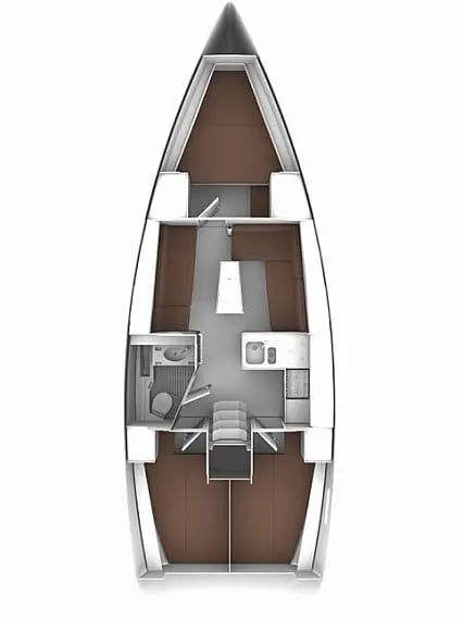 Pronájem jachty v Betina -Bavaria Cruiser 37 na Samboatu