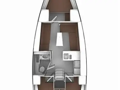 Pronájem jachty v Betina -Bavaria Cruiser 37 na Samboatu