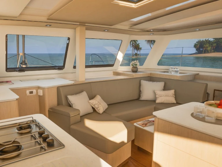 Pronájem Katamarán v Saint-Mandrier-sur-Mer -Fountaine Pajot Fountaine Pajot FP 41 Quatuor 2