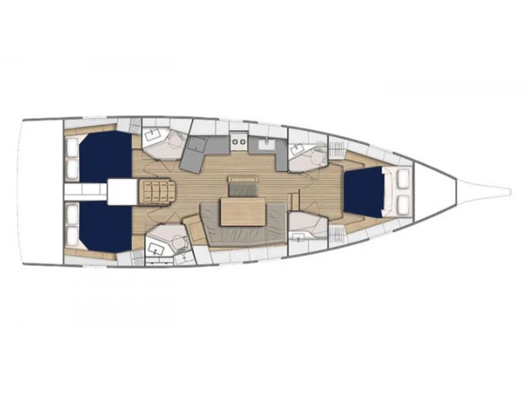 Bénéteau Oceanis 46.3 jednotlivci a charterové společnosti v Gros-Islet