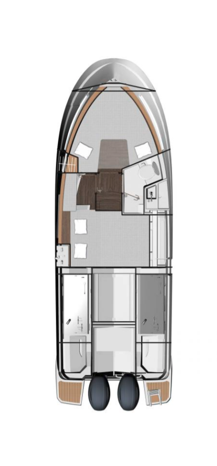 Pronájem lodi Punat lákavé ceny Merry Fisher 895 Sport Offshore