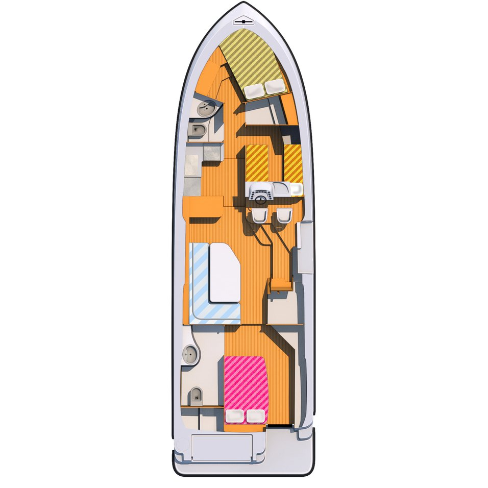 Pronajmout si Houseboat Holidays Italia S.R.L. Minuetto 6 v Casale sul Sile